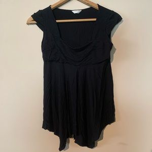 Marty M Black Blouse